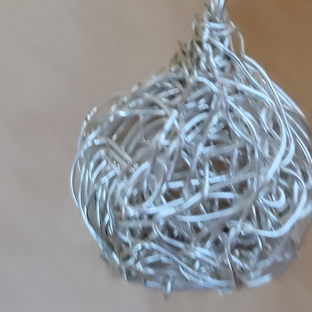 Pearls In The Nest Sterling Silver Necklace View 3